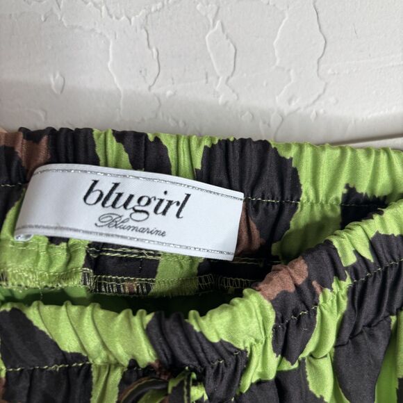 Blumarine Blugirl Silk Leopard Short Set - Picture 3 of 12